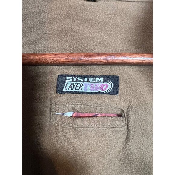 Scent Blocker Camo Fleece Vest With Zippered Pockets & High Collar C4 - Picture 3 of 5